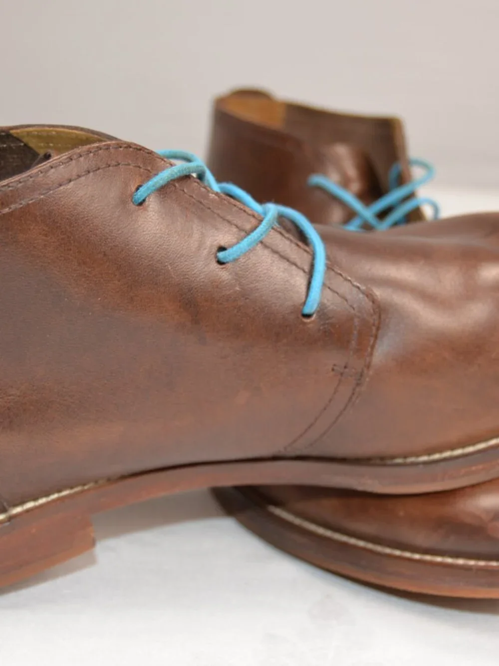 J. Shoes tan leather dress chukka-style boot 12M